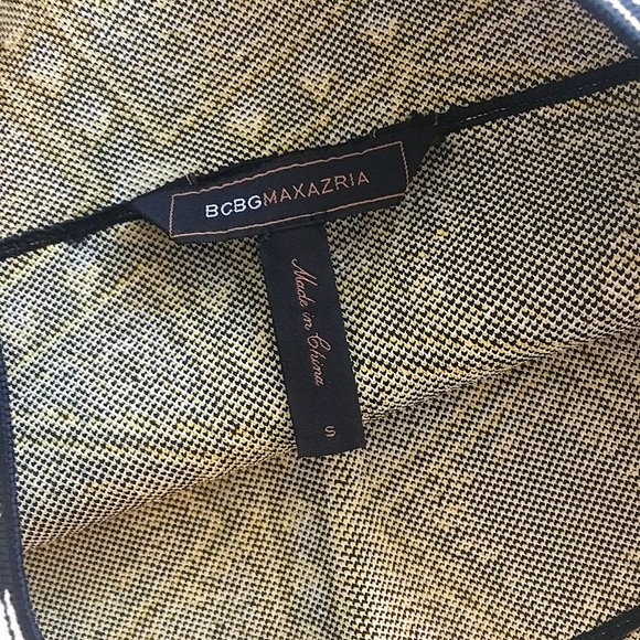 BCBGMAXAZRIA Britte Tribal Print Bandage Skirt - Picture 6 of 7